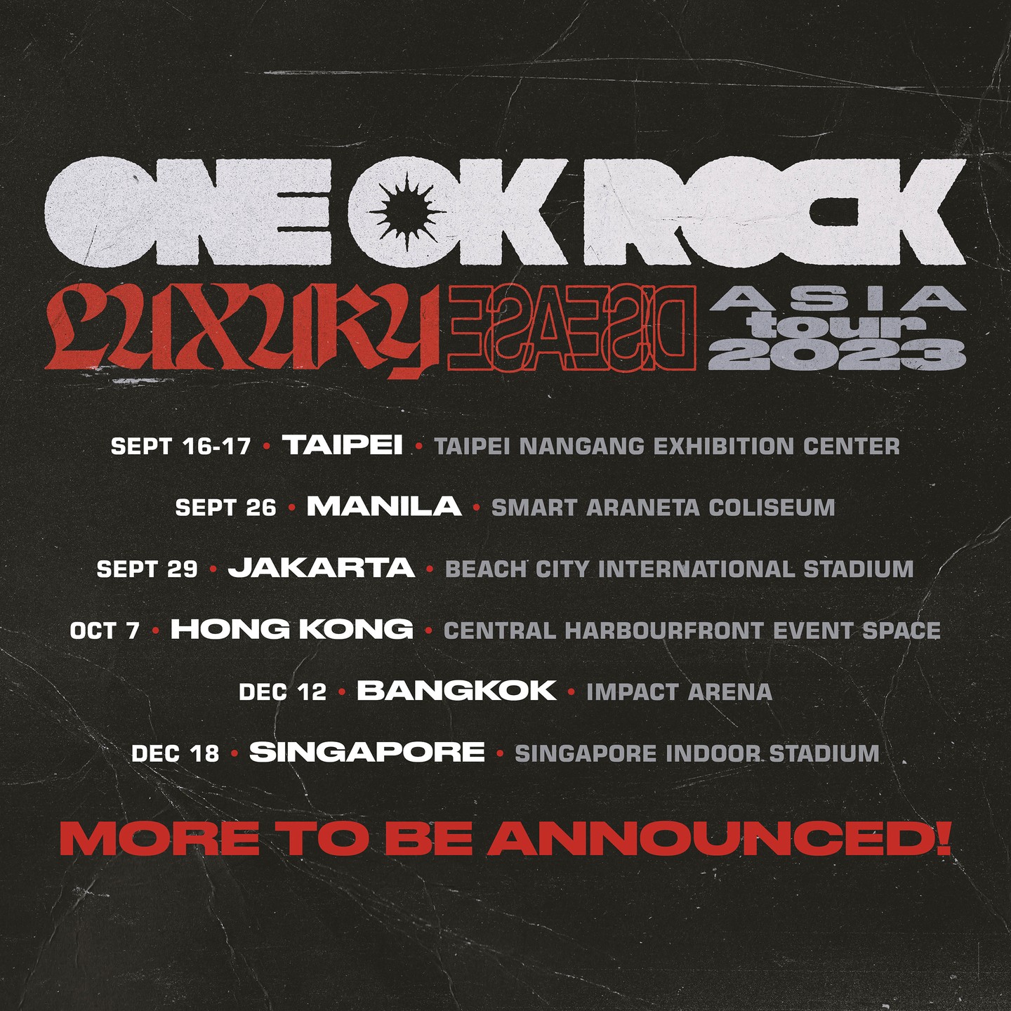 One Ok Rock Umumkan Konser di Indonesia, Catat Tanggalnya!