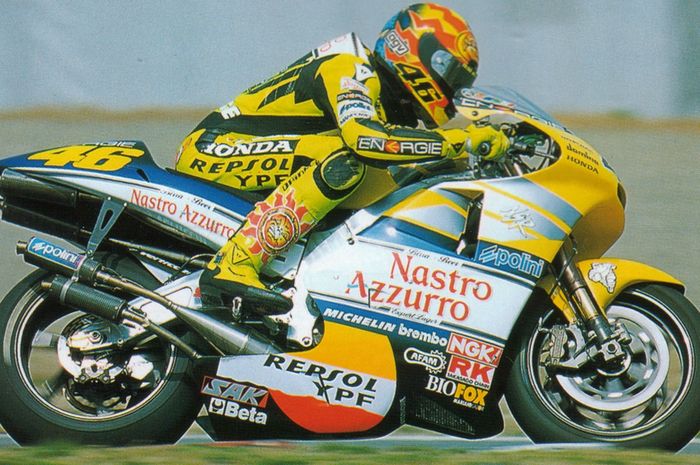Daftar Motor yang Pernah Ditunggangi Valentino Rossi Selama Balapan