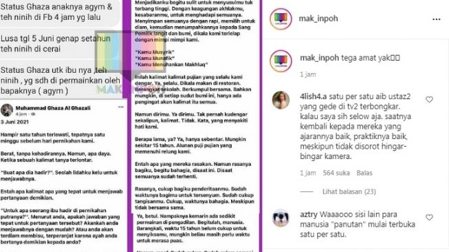 Curhat Anak Bongkar Perlakuan Buruk Aa Gym kepada Teh Ninih