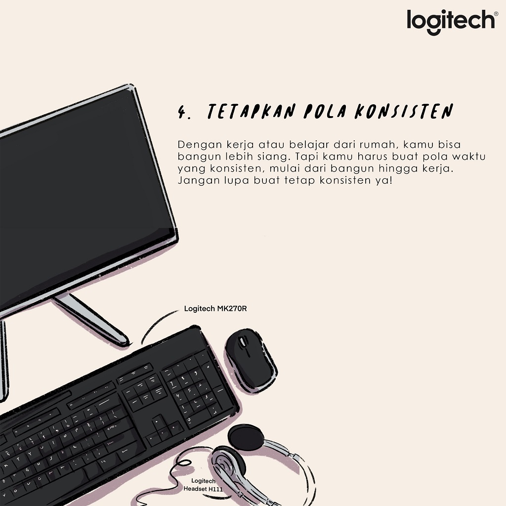 Perlengkapan yang Diperlukan Demi Produktif Bekerja atau Belajar dari Rumah