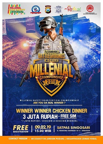 Polres Malang Juga Gelar Kompetisi PUBG Mobile