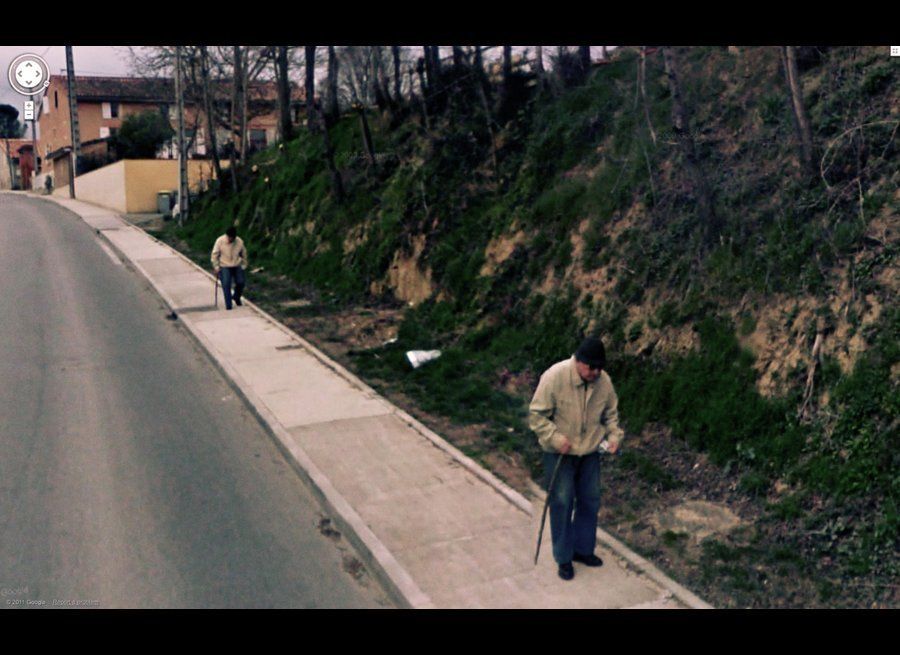 Momen Aneh yang tak Sengaja Terekam Google Maps