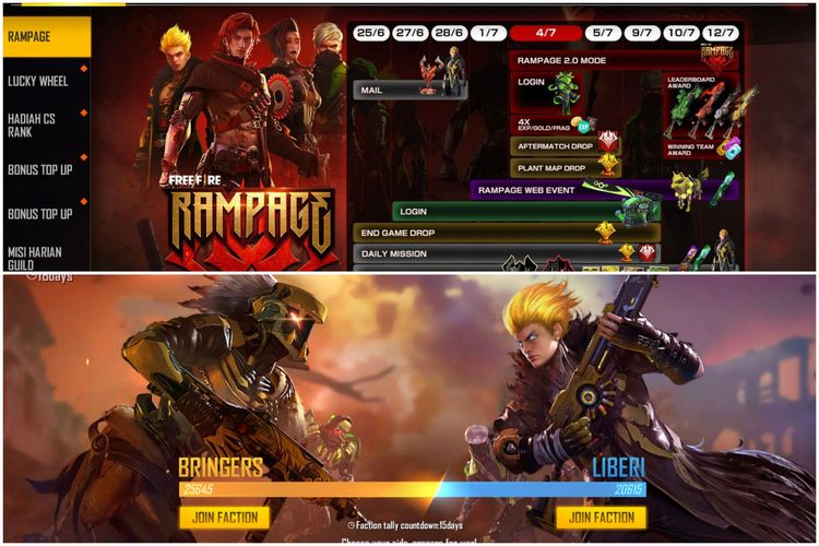 Garena Umumkan Mode Baru Rampage 2 0 Untuk Free Fire Medcom Id