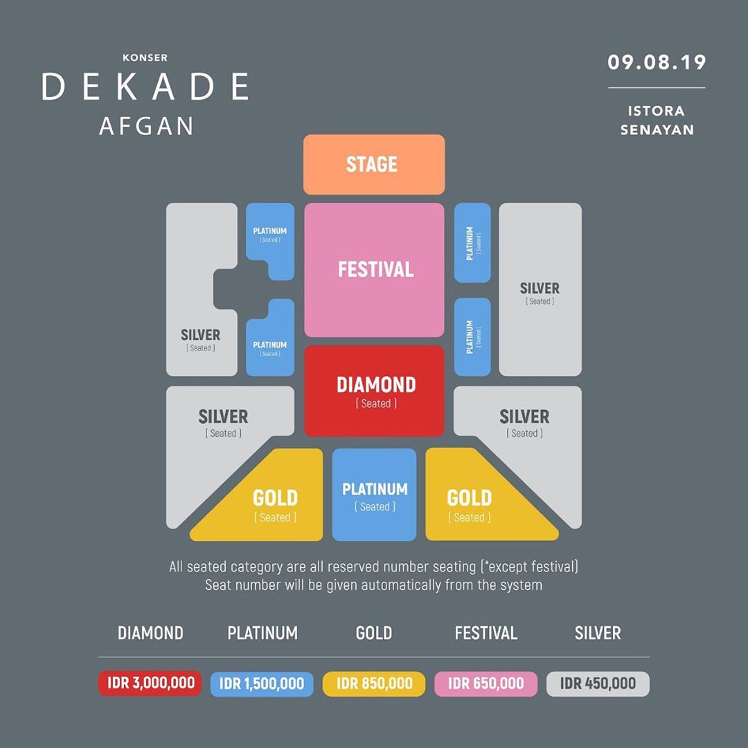 Afgan Gelar Konser Dekade di Jakarta Agustus 2019