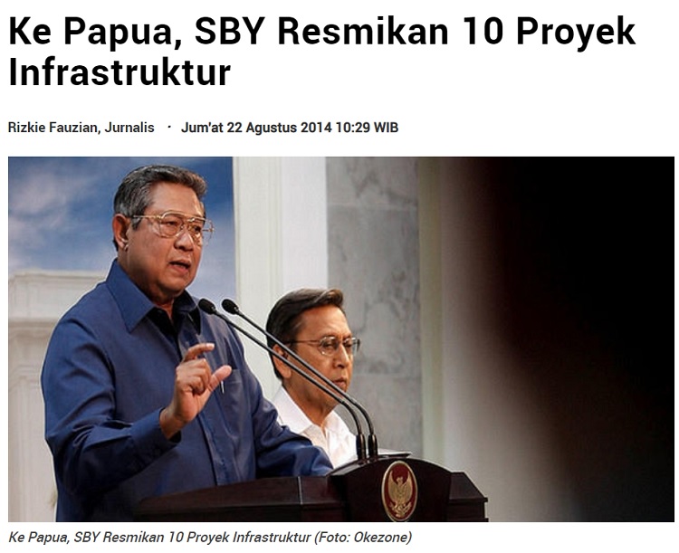 [Cek Fakta] Jokowi Presiden Indonesia Pertama yang Menginjakan Papua? Ini Faktanya