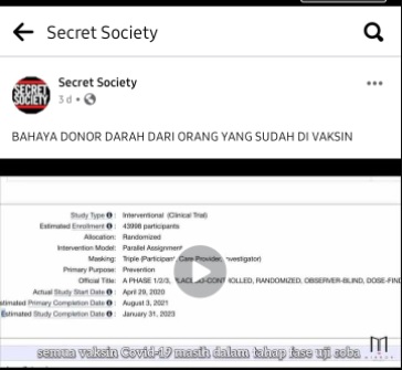 [Cek Fakta] Darah Pendonor yang Sudah Divaksin Berbahaya? Ini Faktanya