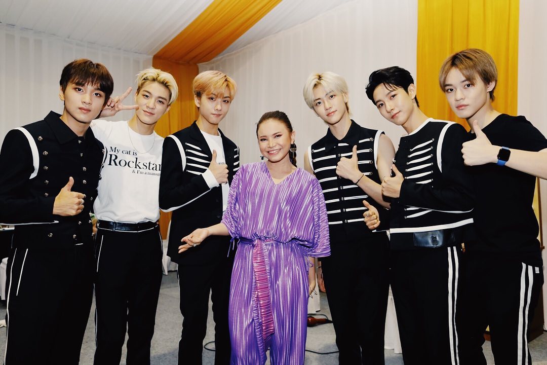 Potret Kebersamaan Artis Indonesia dengan Idola dari Korea Selatan