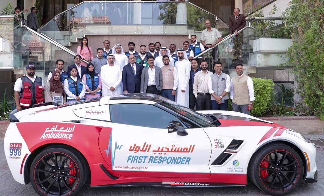 Tim Medis Dubai Pakai Sportcar, Buat Apa?