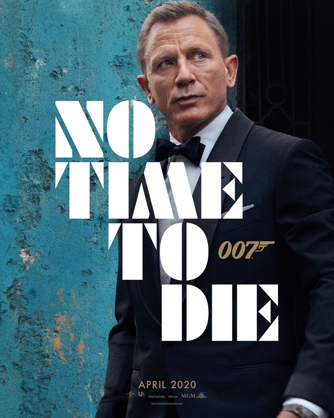 Poster Film James Bond No Time to Die Diluncurkan