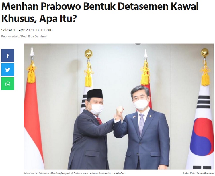 [Cek Fakta] Jokowi Tendang Prabowo dari Istana? Ini Faktanya