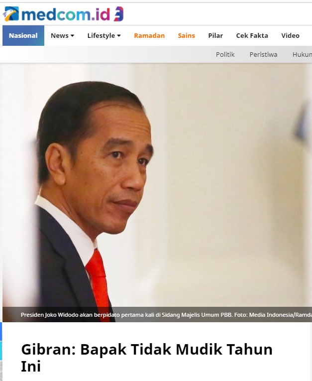 [Cek Fakta] Video Iring-Iringan Jokowi Pulang Kampung? Ini Faktanya