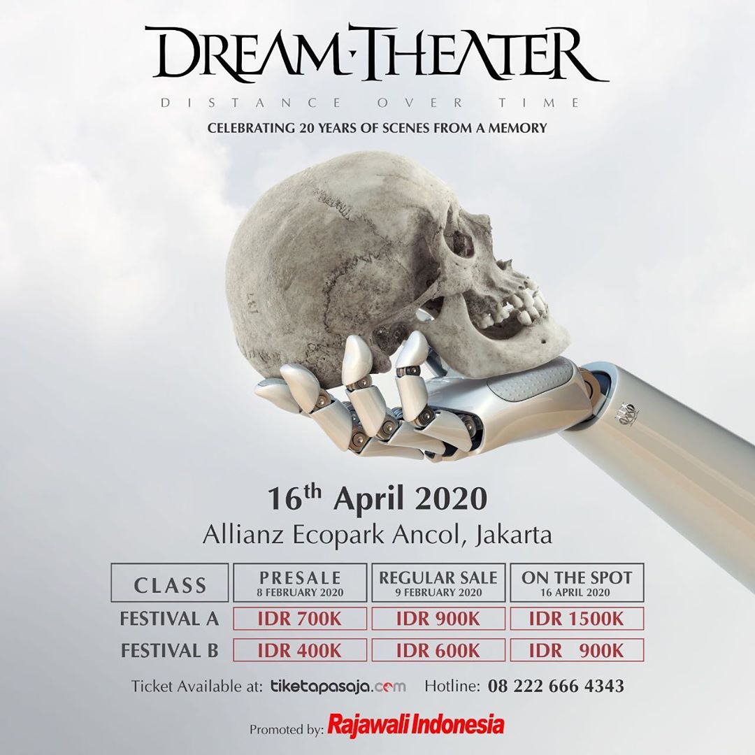 Dream Theater akan Gelar Konser di Jakarta
