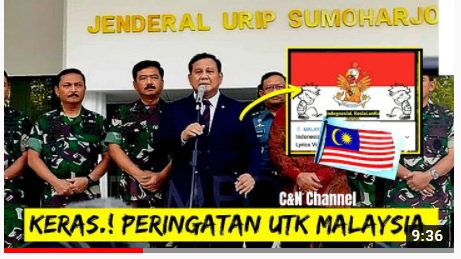 [Cek Fakta] Prabowo Peringatkan Malaysia Soal Penghinaan Lagu Indonesia Raya? Ini Faktanya