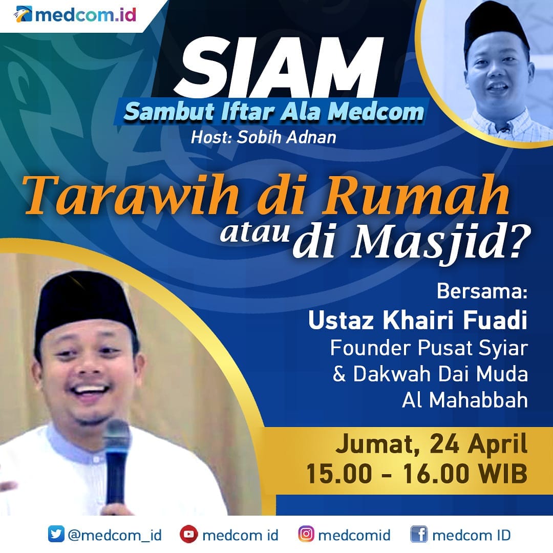 Sambut Iftar Ala Medcom (SIAM), Seseruan Bareng se-Indonesia