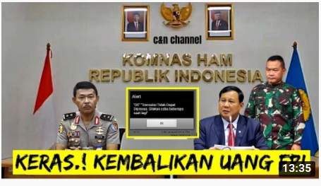 [Cek Fakta] Prabowo Minta Pemerintah Kembalikan Uang FPI? Ini Faktanya