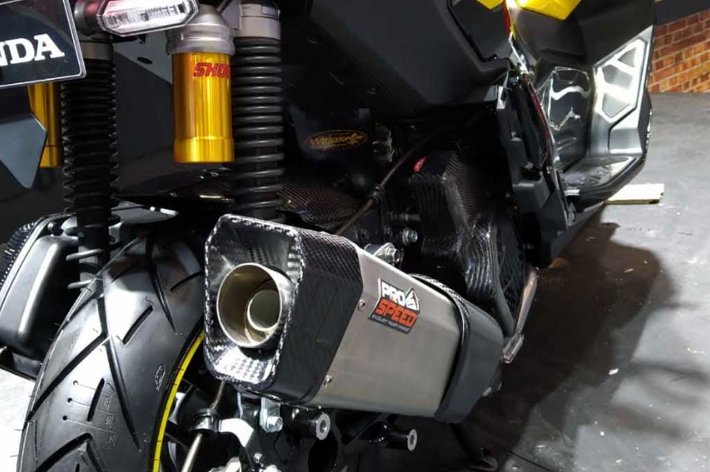 Modifikasi Honda ADV150 Urban Street