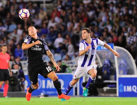 Zidane: Rodriguez Masih Bahagia Bersama Real Madrid!