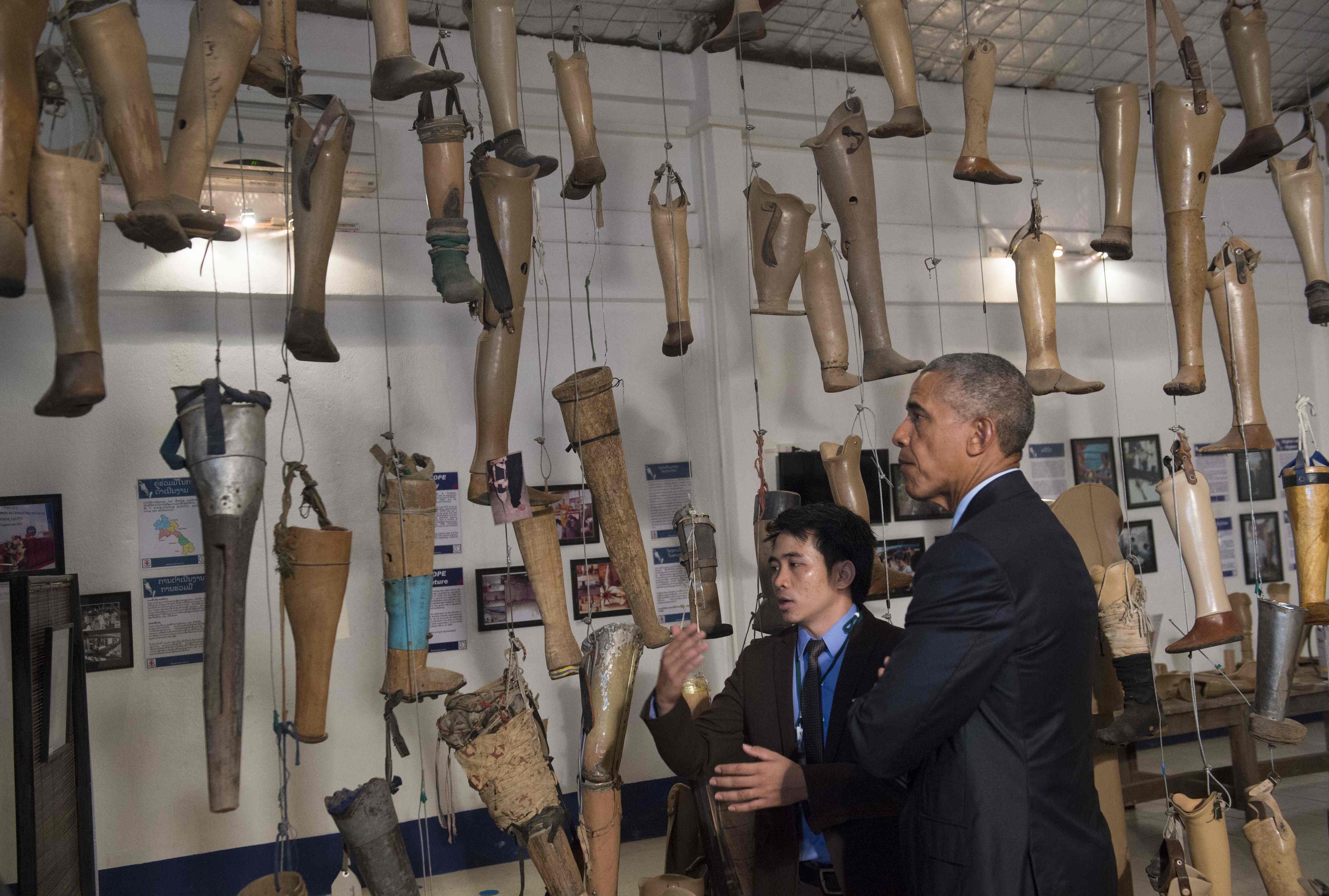 Obama Sebut Laos Masih di Bawah Bayang-Bayang Perang