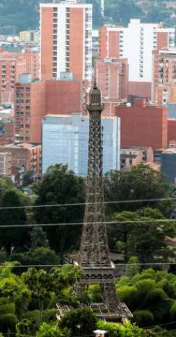 Menara 'Eiffel' Pindah ke Kolombia