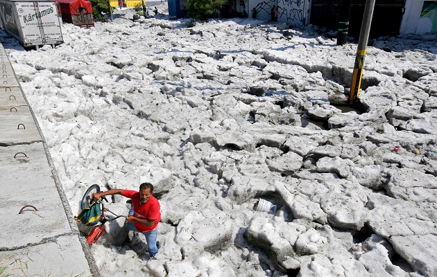 Badai Aneh Landa Kota Guadalajara Meksiko