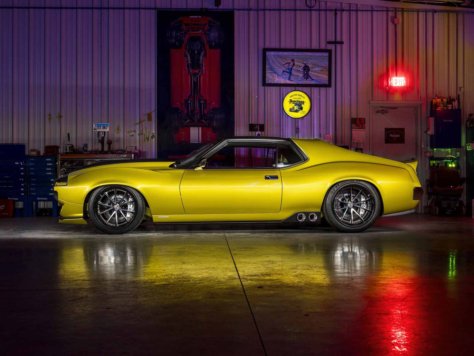 AMC Javelin AMX 1972 Muntahkan Tenaga 1.000 dk