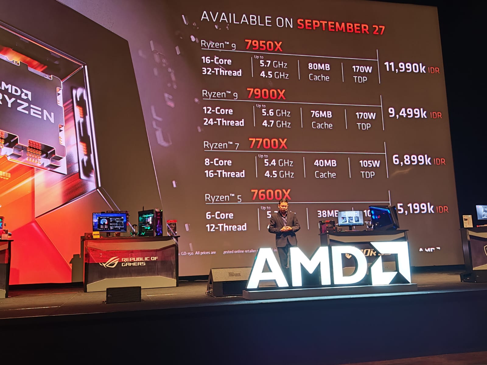 Prosesor AMD Ryzen 7000 Series Resmi Dijual di Indonesia, Harganya?