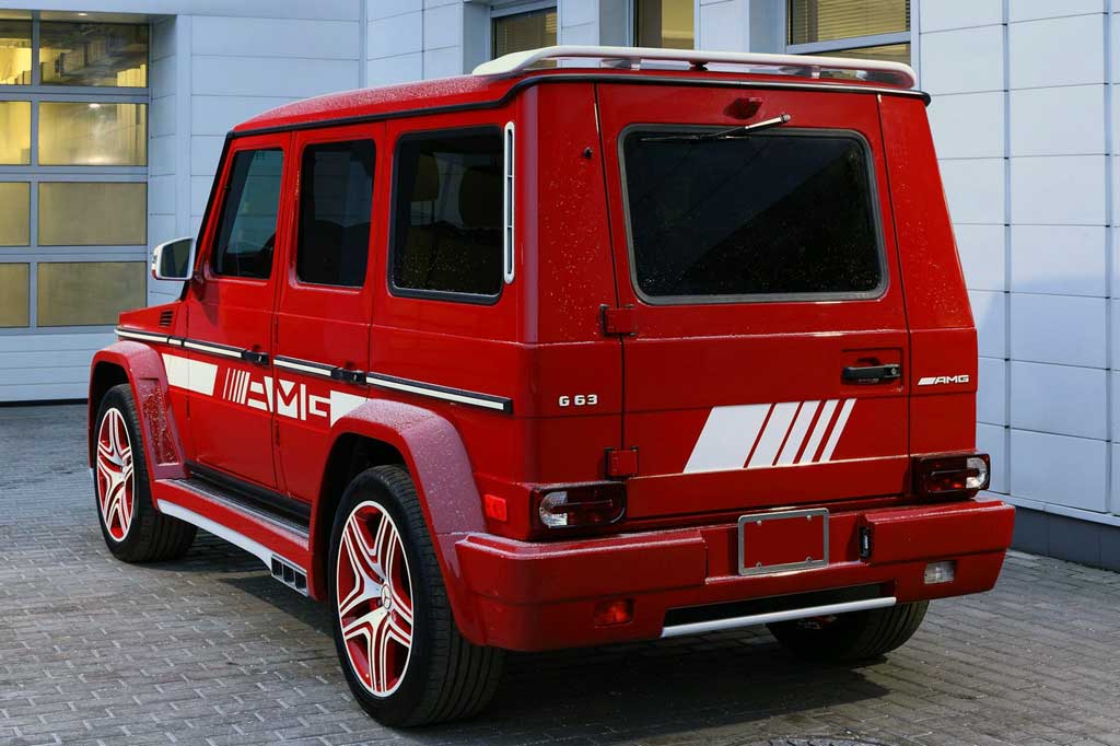 Tampil Nyentrik ala Mercedes-Benz G63 AMG