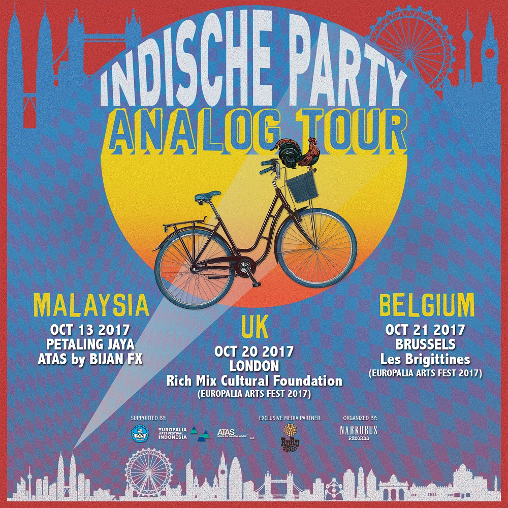 Grup Musik asal Jakarta Indische Party akan Tur ke Inggris, Belgia dan Malaysia