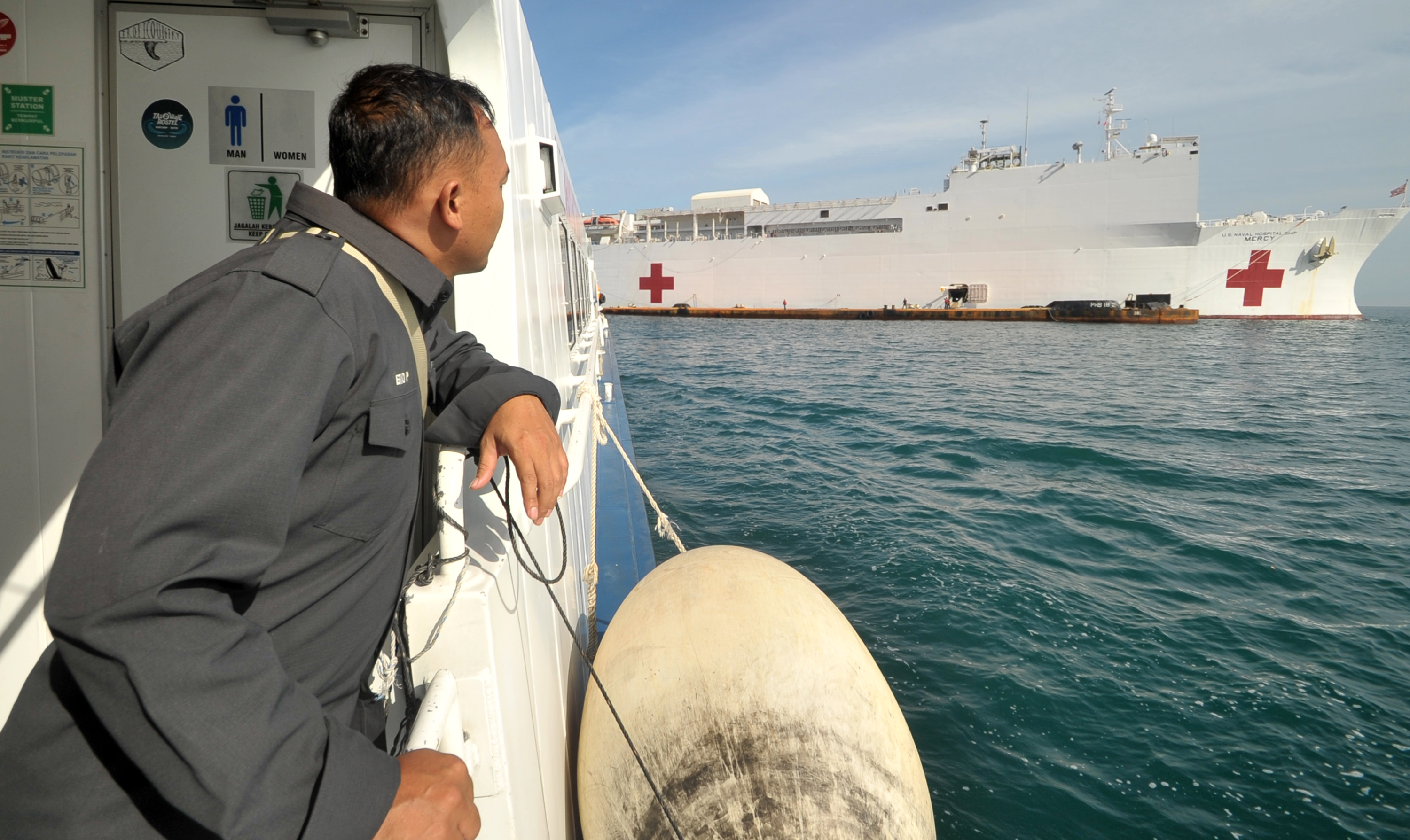 Kapal Rumah Sakit USNS Mercy Tinggalkan Indonesia