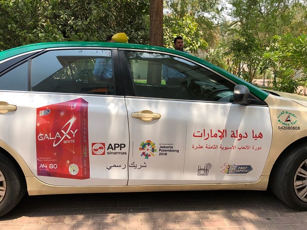 Gaung Asian Games 2018 Menggema Hingga ke Uni Emirat Arab