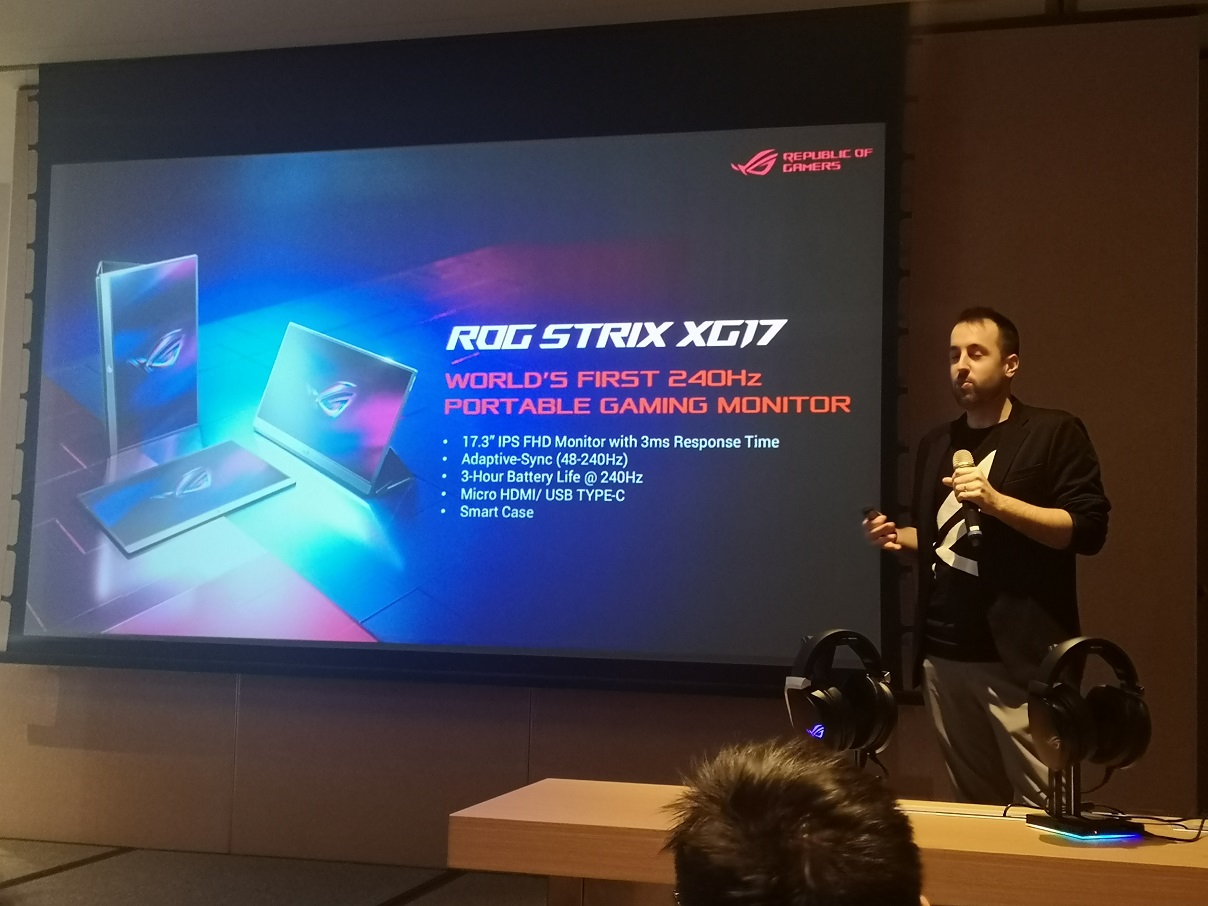 Rog Strix Xg17 Monitor Gaming Portabel Pertama Di Dunia