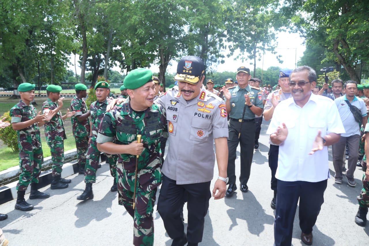Kabaharkam Perkuat Sinergi dengan TNI