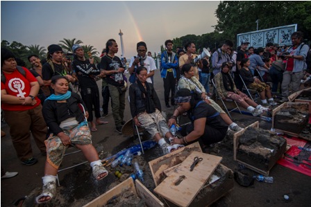 Presiden Jokowi Janji Temui Kartini Kendeng 
