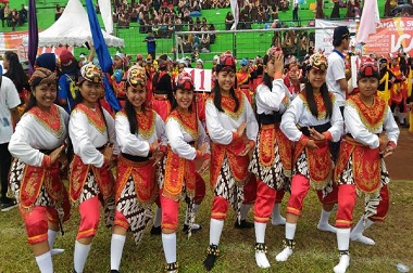 Tari Kolosal Peringatan HUT Kota Malang Tercatat di MURI