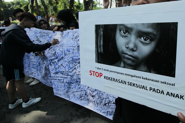 Perppu Perlindungan Anak Tinggal Diteken Presiden