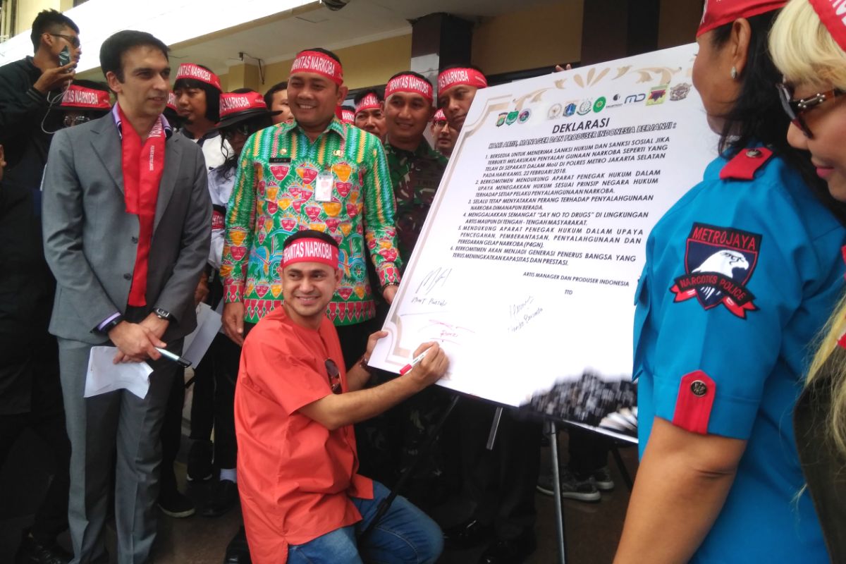 Sempat Jadi Polemik, MoU Artis Anti Narkoba Melunak