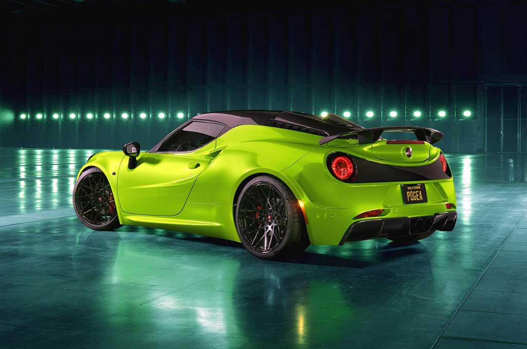 Tampilan Ngejreng Alfa Romeo 4C Adopsi Warna Aston Martin Vantage