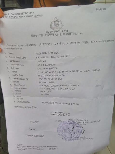 Korban Penganiayaan di TransJakarta Lapor Polisi