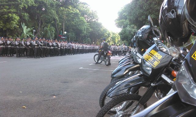 Sejumlah Barracuda Sudah Mejeng di Mapolda Metro