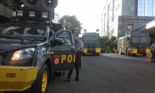 Sejumlah Barracuda Sudah Mejeng di Mapolda Metro