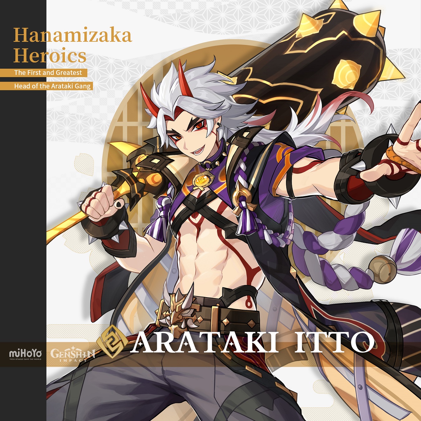 Arataki Itto.Twitter Genshin Impact