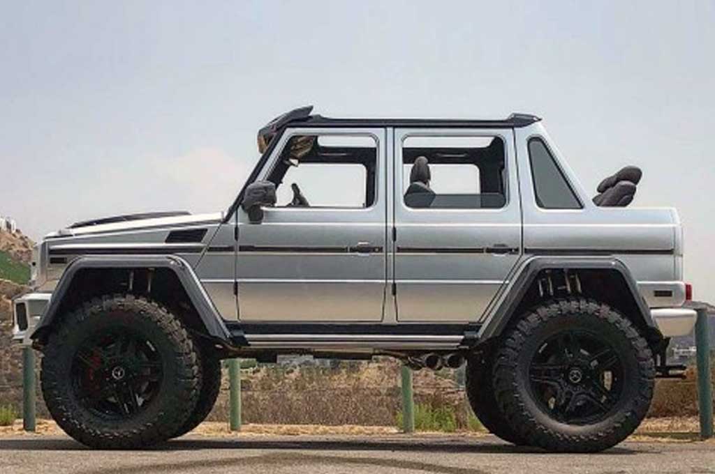 Pinjam Atap Maybach G650 Landaulet, Mercedes-Benz G500 4x4 Ini Tampil Keren