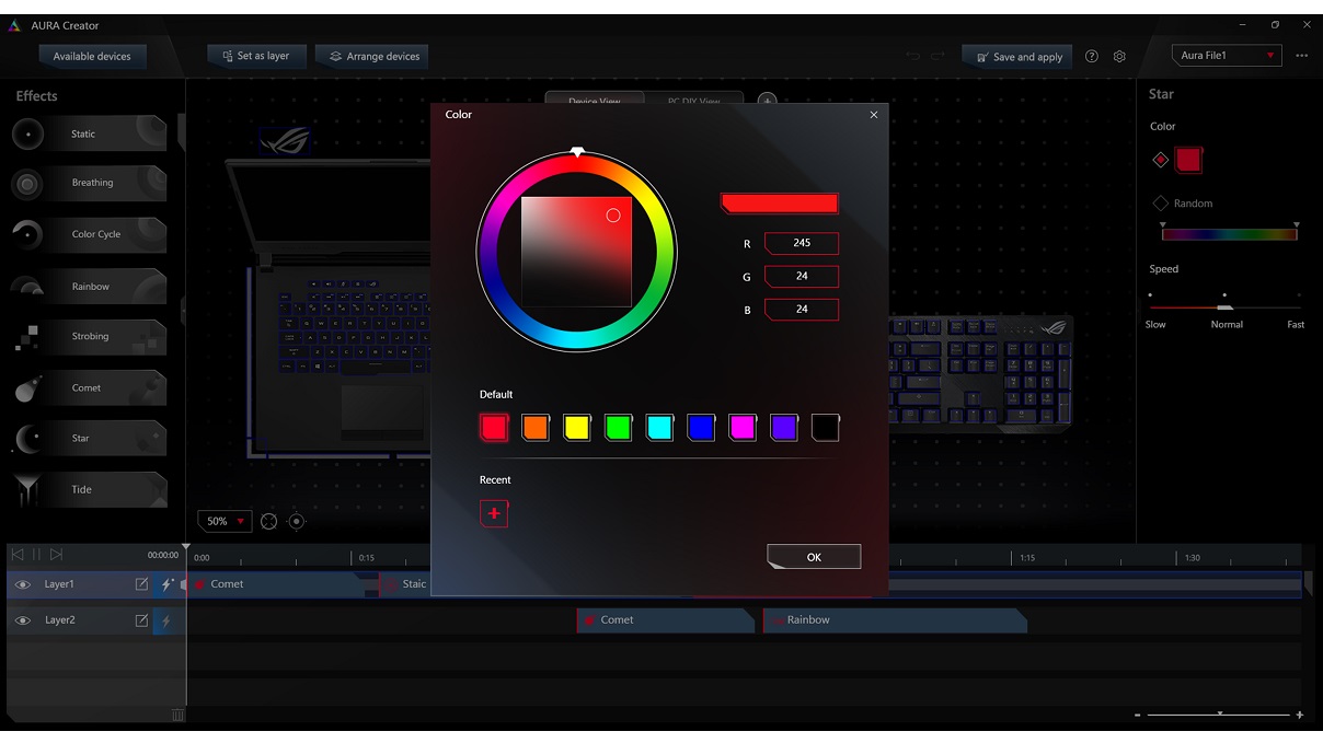 Aura Creator Maksimalkan RGB di ASUS ROG