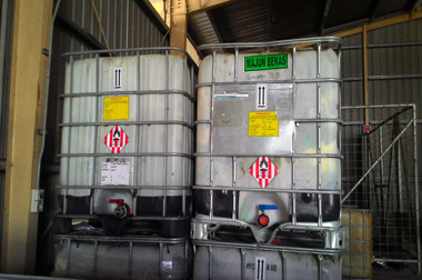 Melongok Gudang Limbah Newmont Nusa Tenggara