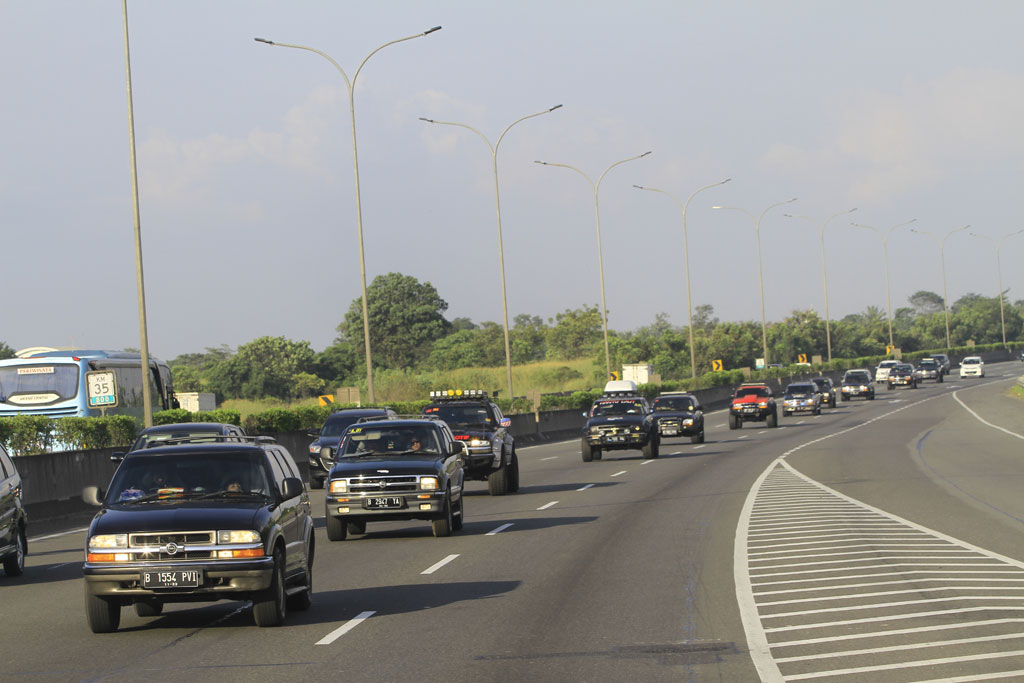 Ratusan Pengguna Opel Blazer, Tumpah di Lampung