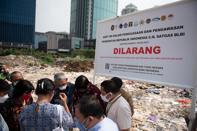 Satgas BLBI Sita 4 Aset Tanah Milik Tommy Soeharto di Karawang