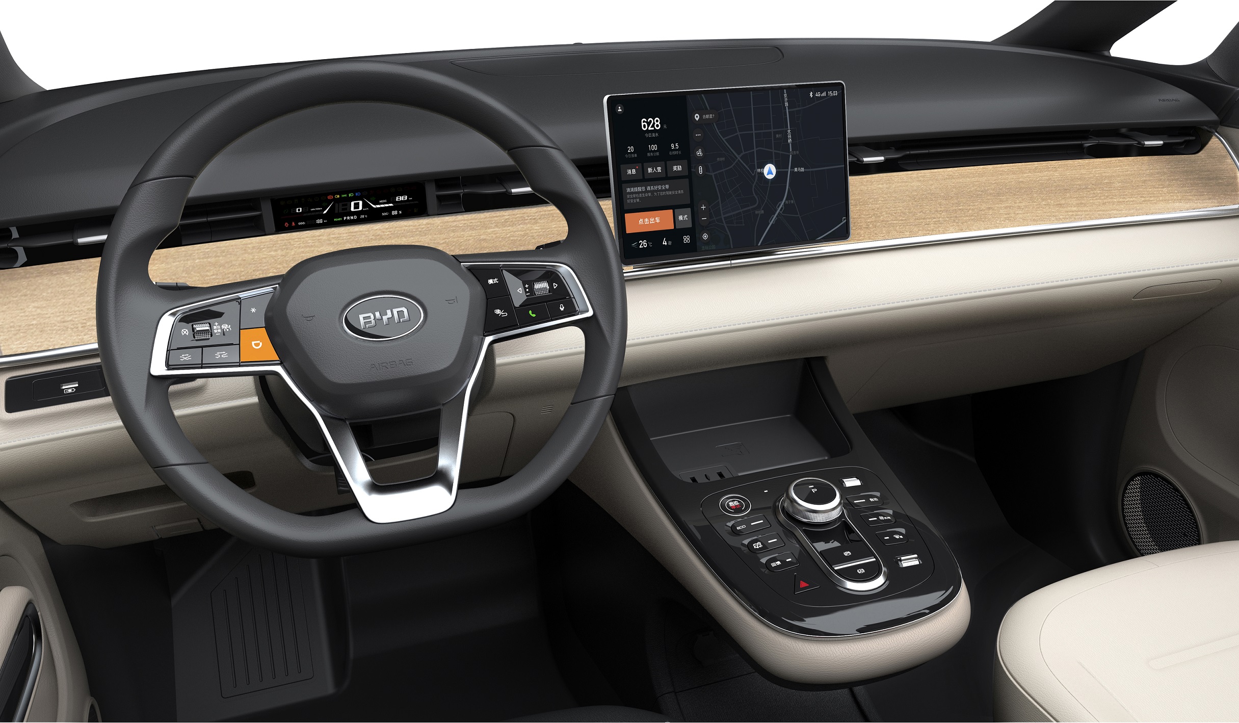 Mobil Listrik Taksi dari BYD, Sudah Otonom Level 2