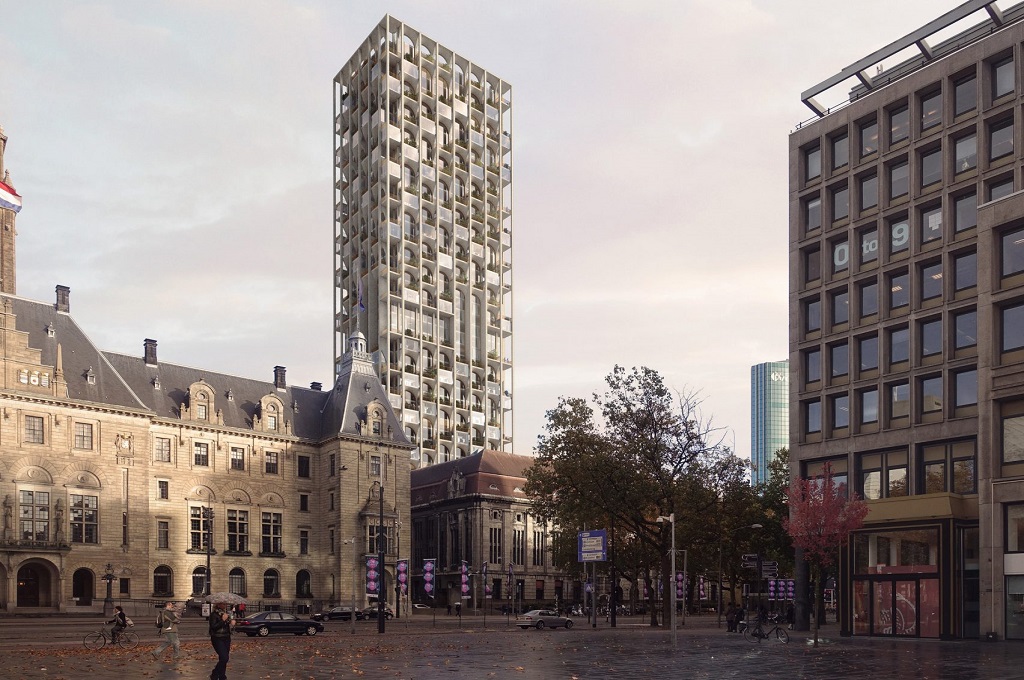 Membangun Kenangan Rotterdam di Gedung 43 Lantai