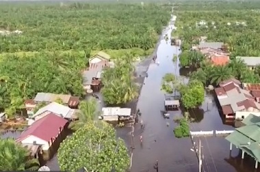 BPBD Salurkan Bantuan Logistik ke Korban Banjir