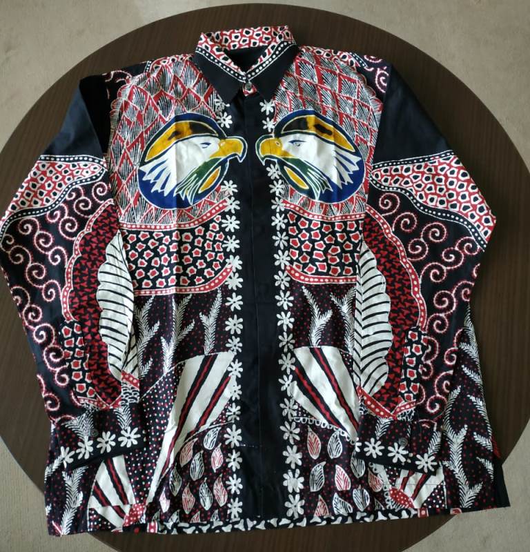 Ini Wujud Batik Elang Karya Siswa SD Pamekasan yang Buat ...